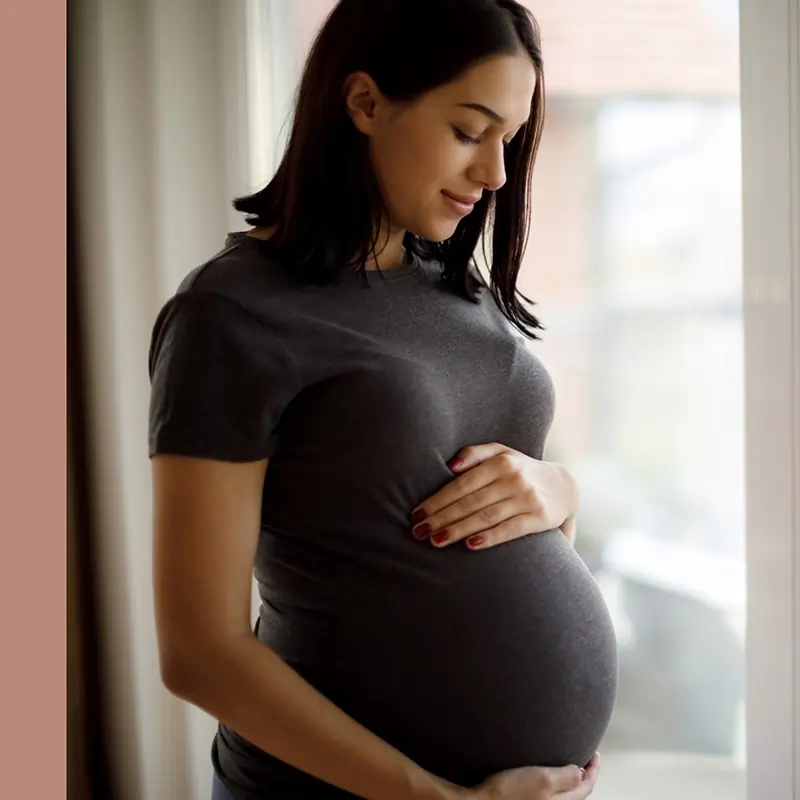 Pregnant woman after successful IVF treatment - IVF success story in Lucknow